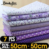 Booksew Cotton Fabric 50 Pieces/Pack  20cmx25cm Patchwork Bundle Fabrics Tilda Cloth for Sewing DIY Tecido Handicraft Material