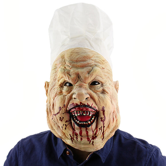 Bloody Crazy Chef Halloween Horror Mask