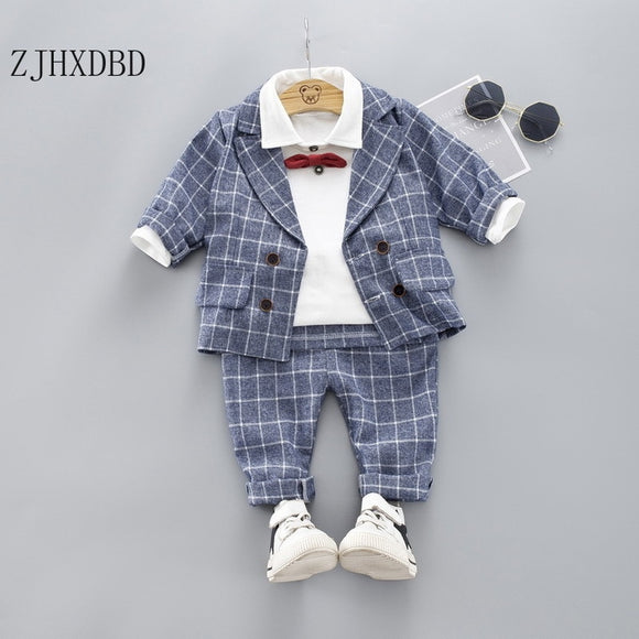 Formal Wear Kids Suits with Blazer for Baby Boy