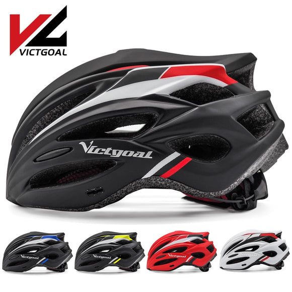 VICTGOAL Bike Helmet for Men Women LED Light Ultralight Bicycle Helmets Visor CPSC Certificate Mountain Road Cycling MTB Helmet