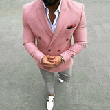 2022 Fashion Lattice Men's Suit Slim Fit Prom Wedding Suits for Men