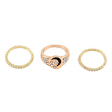 Hot Gold Boho Ring Set For Women