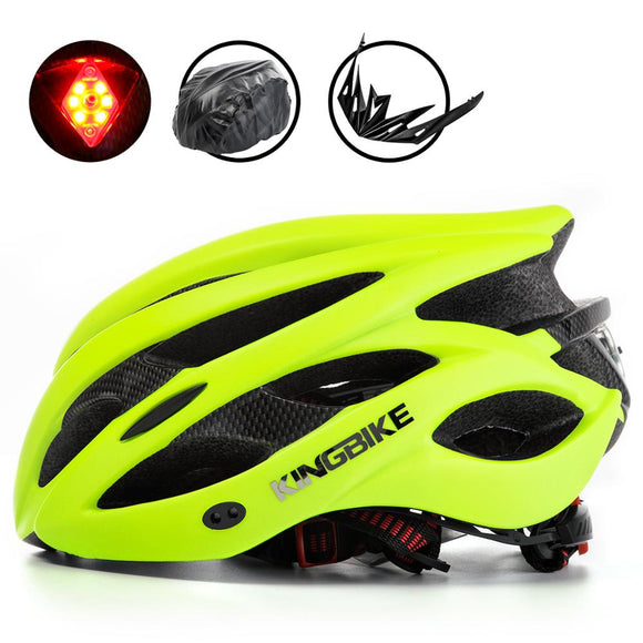 KINGBIKE 2020 New Design Black Bicycle Helmets MTB Mountain Road Cycling Helmet Bike Casco Ciclismo Bike  Helmet Size L-XL