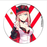 1pcs Anime DARLING in the FRANXX Cosplay Badge Cartoon Zero Two Pretty Brooch Pins Collection bags Badges for Backpacks
