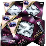 HBZGTLAD 2/4 Pairs Natural False Eyelashes Fake Lashes Long Makeup 3d Mink Lashes Eyelash Extension Mink Eyelashes for Beauty - shopwishi 