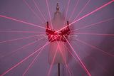 Fashion Red Laser Bra Luminous Sexy Lady Bra Laser Show Stage