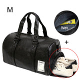 Gym Bag Leather Sports Bags Dry Wet Bags Men