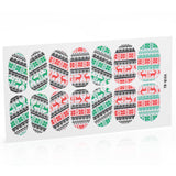 12 Color 3D Stereo Christmas Manicure Jewelry Decal Nail Sticker
