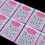 10pcs Fashion 3D DIY Butterfly Nail Art Shinning Stickers
