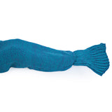 Adults Knitted Mermaid Tail Blanket Soft Sleeping Bag