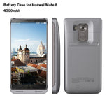 4500mAh Backup Battery External Power Bank Charger Case for Huawei Mate 8