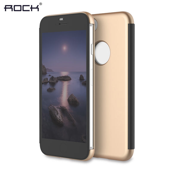 ROCK Dr.V Series Minimalist Ultra Slim Smart Cover Flip Case for iPhone 7