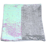 40 x 40cm Fashion DIY Two Tone Glitter Sequins Throw Pillow Decorative Cushion Cover