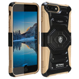 Metrans Three-piece Case Anti-knocking Anti-falling PC Shell Cover for iPhone 7 Plus