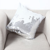 40 x 40cm Fashion DIY Two Tone Glitter Sequins Throw Pillow Decorative Cushion Cover