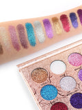 Professional 12 Colors Glittering Long Lasting Eyeshadow Palette