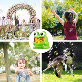 011 Frog-shape Full Automatic Bubble Machine Children Toy for Boys and Girls - shopwishi 