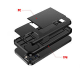 AMZER Hybrid Credit Card Case With Holster for iPhone 12