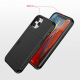 AMZER Hybrid Credit Card Case With Holster for iPhone 12