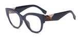SHAUNA Fashion Mixed Colors Women Eyeglasses Frame Reading Glasses UV400