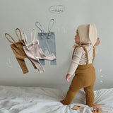 Children's Elastic Cotton Strap Overalls for Boys and Girls