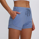Nepoagym SPEEDUP Gym Shorts With Draw String Women Loose