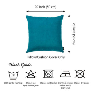 20"x20" Honey Tahitian Tide Decorative Throw Pillow Cover 2 pcs in set