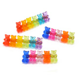 1Pc Bears Jelly Candy Mix Color Animal Hair Clips for Girls