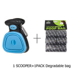 Dog Poop Bag Dispenser Travel Foldable Pooper Scooper Poop Scoop Clean Pick Up Animal Waste Waste Picker Cleaning Pet Products