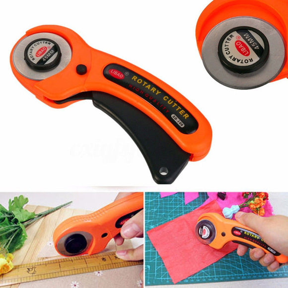 45mm Sharp Round Rotary Cutter Sewing Quilting