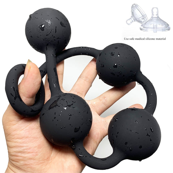 Anal Plug Buttplug Silicone Dildo Anal Balls Sex Toys for Adults Erotic Bdsm Toy Butt Plug Anal Beads Long Butt but Anal Toys