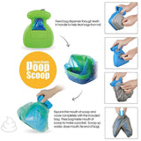 Dog Poop Bag Dispenser Travel Foldable Pooper Scooper Poop Scoop Clean Pick Up Animal Waste Waste Picker Cleaning Pet Products