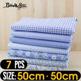 Booksew Cotton Fabric 50 Pieces/Pack  20cmx25cm Patchwork Bundle Fabrics Tilda Cloth for Sewing DIY Tecido Handicraft Material