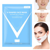 3PCS 4D Ear Hook V-Shaped Face Mask Chin Firming Slimming Gel Face Masks Lifting Face Mask Bandage Double Chin v Shape Face Mask