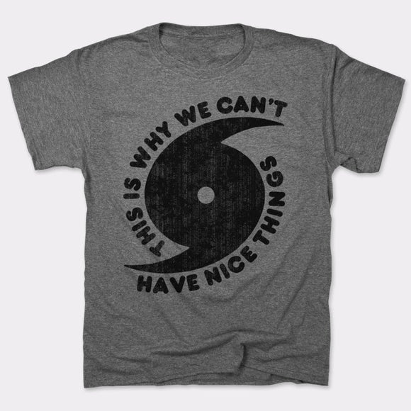This Is Why We Can't Have Nice Things T-Shirt (Mens)