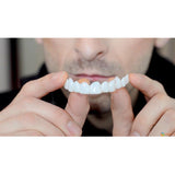 Latest Snap on Smile Dental Upper Lower False Teeth Cover Perfect Bright Veneers Comfort Fit Flex Dentures Braces Whitening