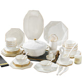 Jingdezhen Bone Ceramic China Tableware Set