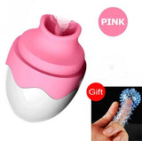 Strap-On Oral Clitoris Sucking Stimulator Tongue Vibrator Sexy Masturbators Vagina Massager Sex Toys for Women Adults Products