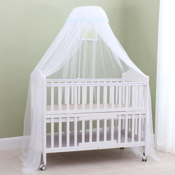 Summer Baby Crib Mosquito Net Self-Stand Baby Bed Net Crib Netting With Holder Universal Baby Infant Bed Canopy Including Holder