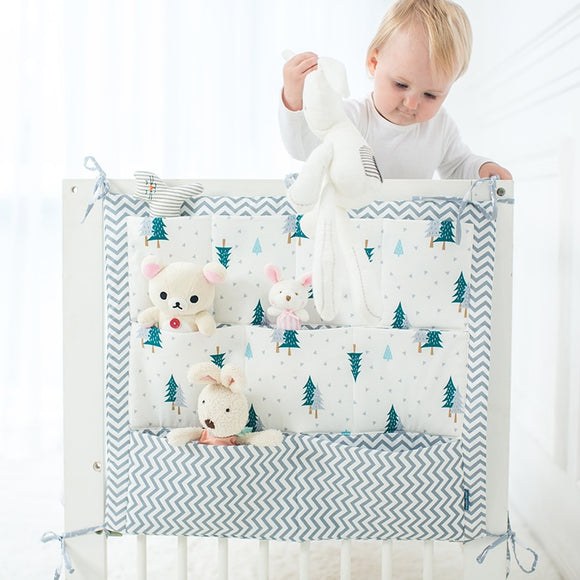 Baby Hanging Storage Bag Nursery Hanging Storage Bag Baby Cot Bed Crib