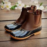 Custom the Rain Boot Leopard Women Waterproof Rubber PVC Rain Boot Stylish Safety Shoes Cheetah Boot for Women