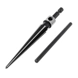 3-13mm Bridge Pin Hole Hand Held Reamer T Handle Tapered 6 Fluted Chamfer Bit Reaming Woodworker Core Drill Cutting Tool