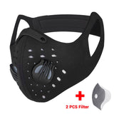 Face Shield Balaclava Face Mask Motorcycle Face Shield Ski Waterproof Thermal Fleece Skull Valve Mask Moto With Breathable Vents