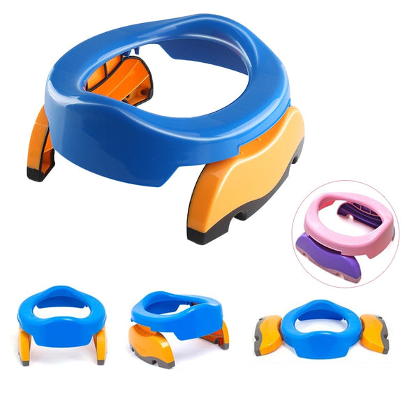 Portable and Foldable Baby Infant Chamber Pots Training Seat