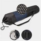 Black Outdoor Yoga Mat Roller storage Bag With