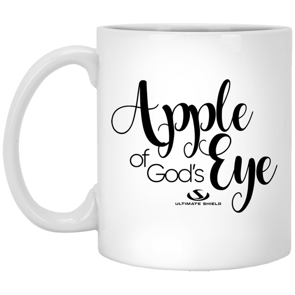 APPLE OF GOD'S EYE 11 oz. White Mug