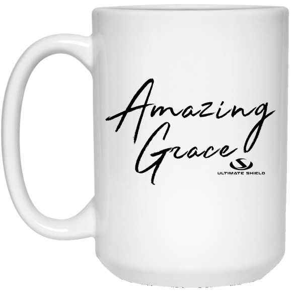 AMAZING GRACE 15 oz. White Mug