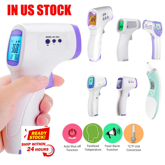 for Droppshipper Temperature Meter Gun Infrared Temperature IR Non Contact Temperature Measurement 4 Setting Mode For Baby Adult