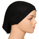 Muslim Women Crinkle Hijab Scarf Soft Solid Cotton Head ScarvesTurban Shawls and Wraps hijab femme musulman kopftuch