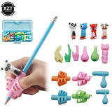 16pcs Pencil Grip holder Children Cute Pen Handle Rod HandWriting Aid Guide Hold Pen Posture Correction for kids gift stationery
